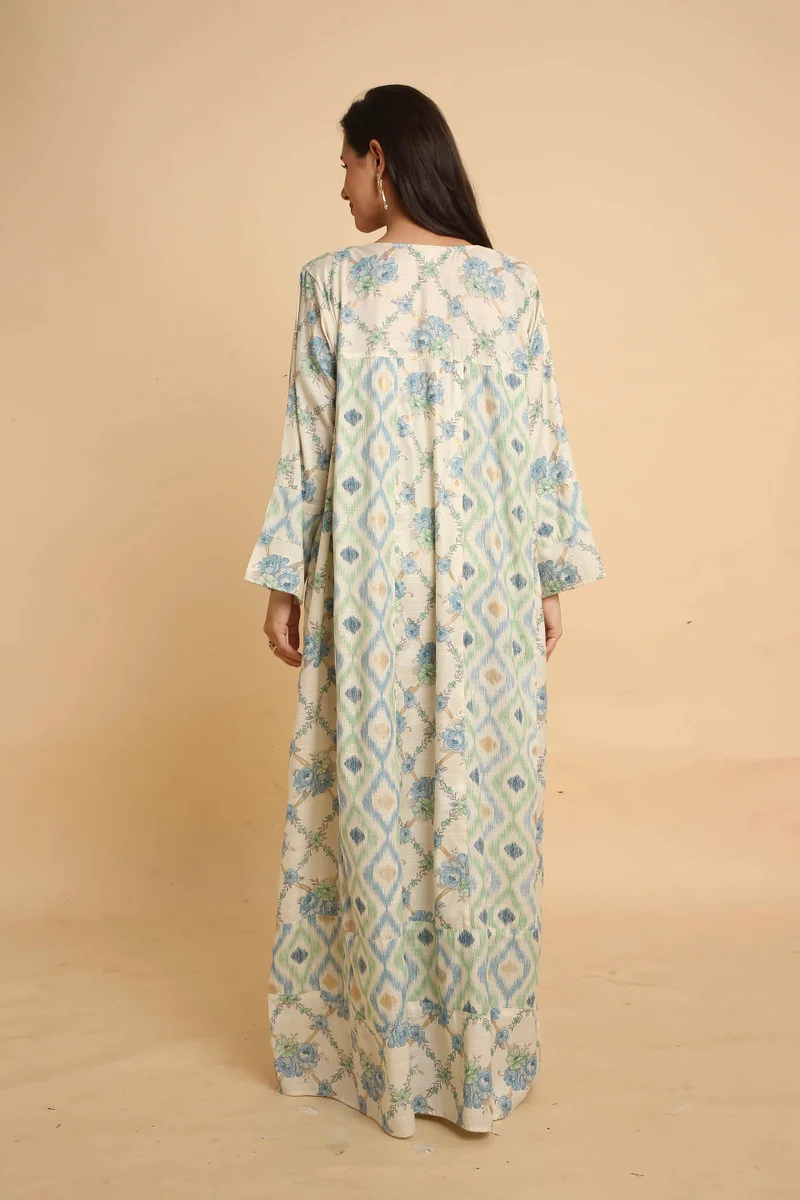 HANA & SARA Womens Modern Arabic Jalabiya Featuring Premium Soft Fabric
